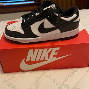 Never Worn Nike Dunk Low Retro Pandas
